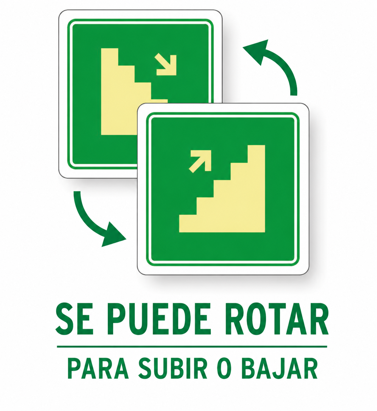 Señalización de Escalera (Derecha)