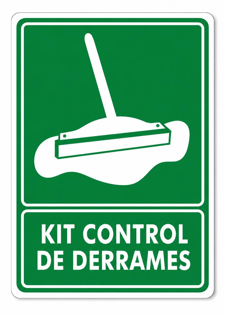 Señalización Kit control de derrames