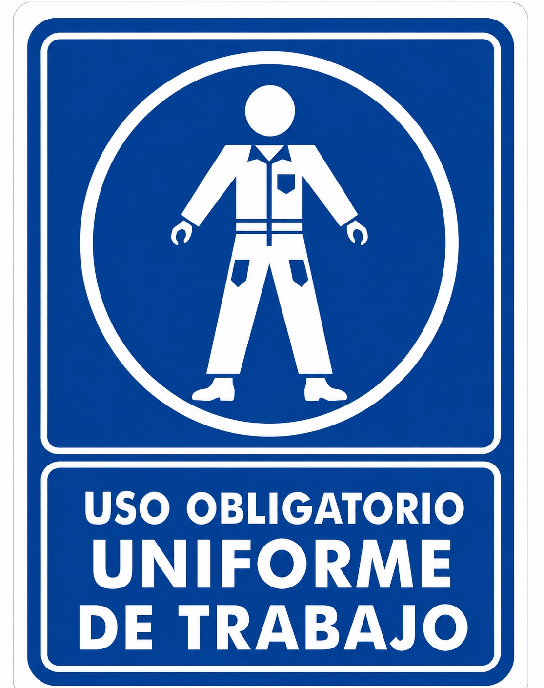 Uso obligatorio uniforme de trabajo