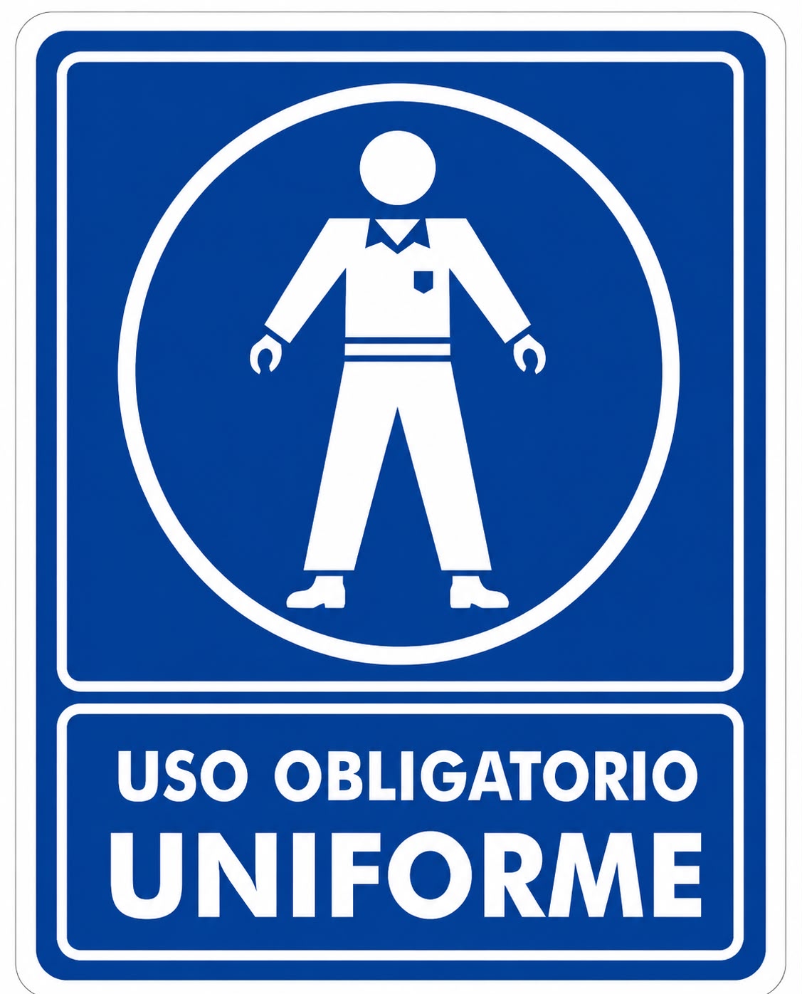 Uso obligatorio de uniforme