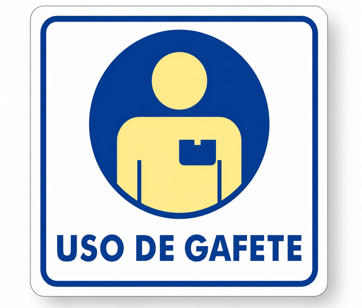 Uso de gafete