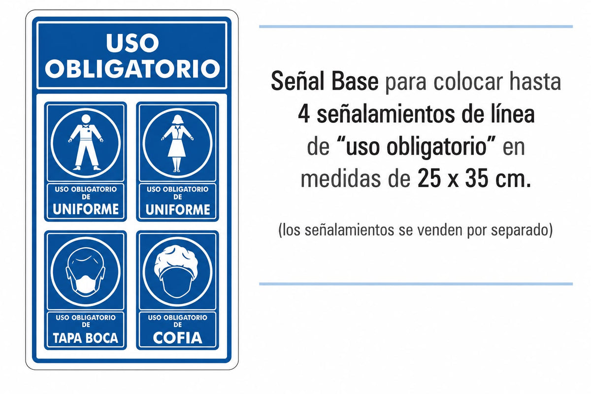 Base para señalamientos