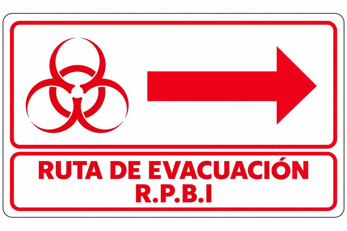 Ruta de evacuación R.P.B.I