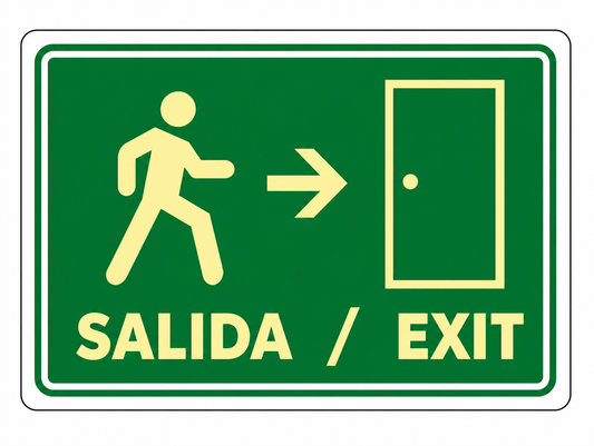 Señalización de Salida / Exit (Derecha)