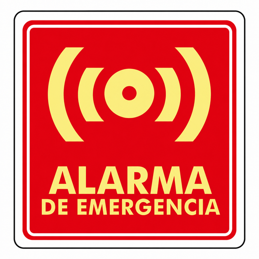 Señalización de Alarma de emergencia