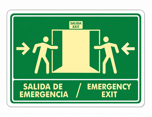 Salida de emergencia (Bilingüe)