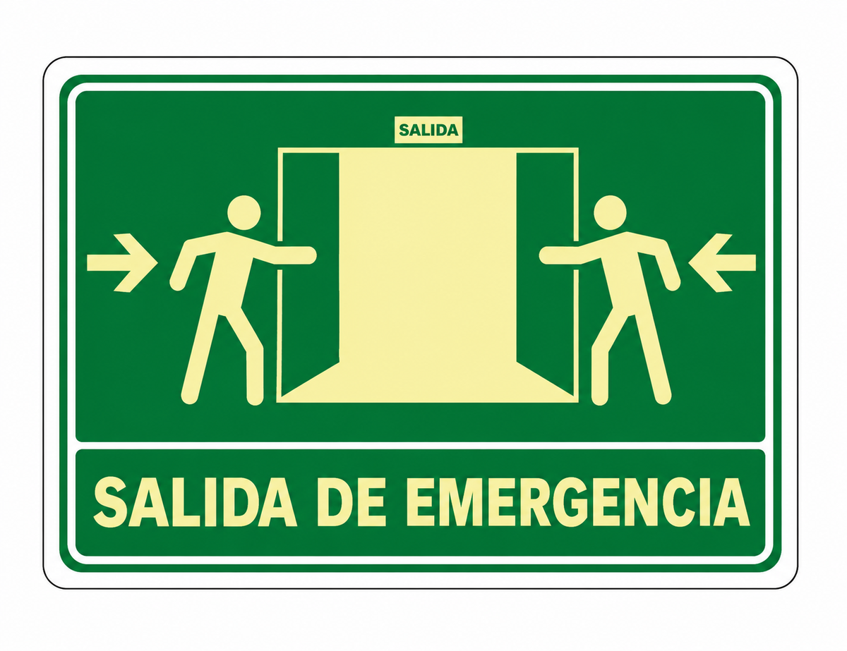 Señalización de Salida de emergencia
