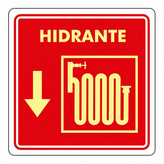 Señalización de Hidrante