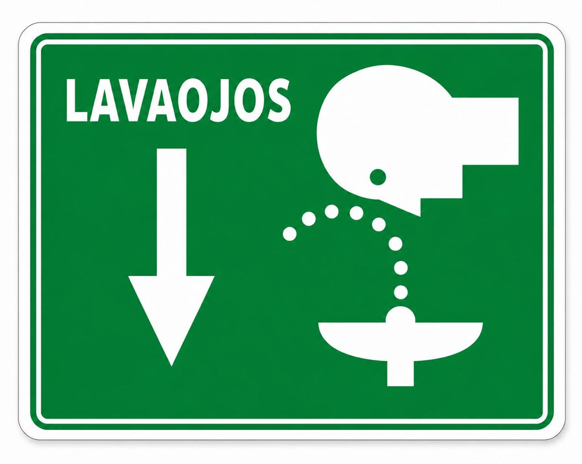 Señalización de Lavaojos