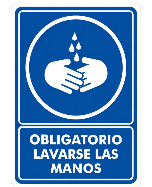Obligatorio lavarse las manos