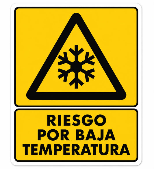 Riesgo por baja temperatura
