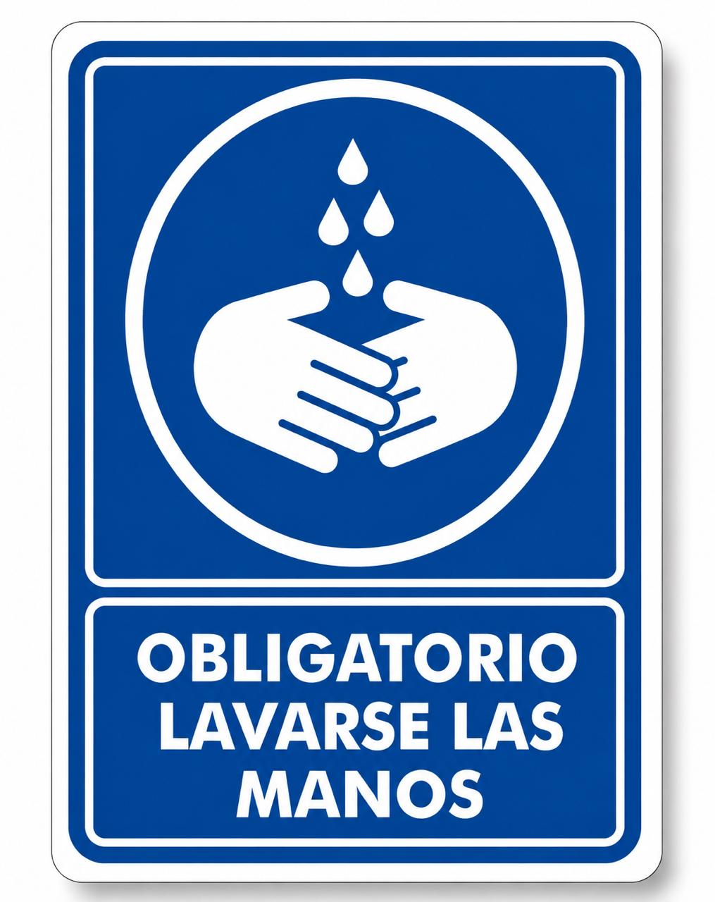 Obligatorio lavarse las manos