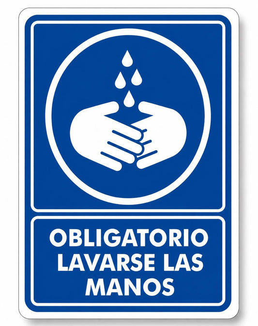 Obligatorio lavarse las manos
