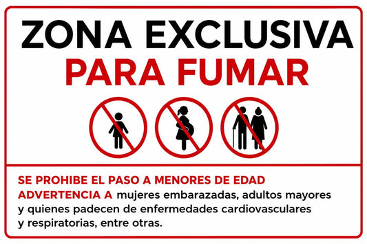 Zona exclusiva para fumar