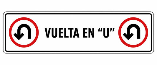 Vuelta en "U"