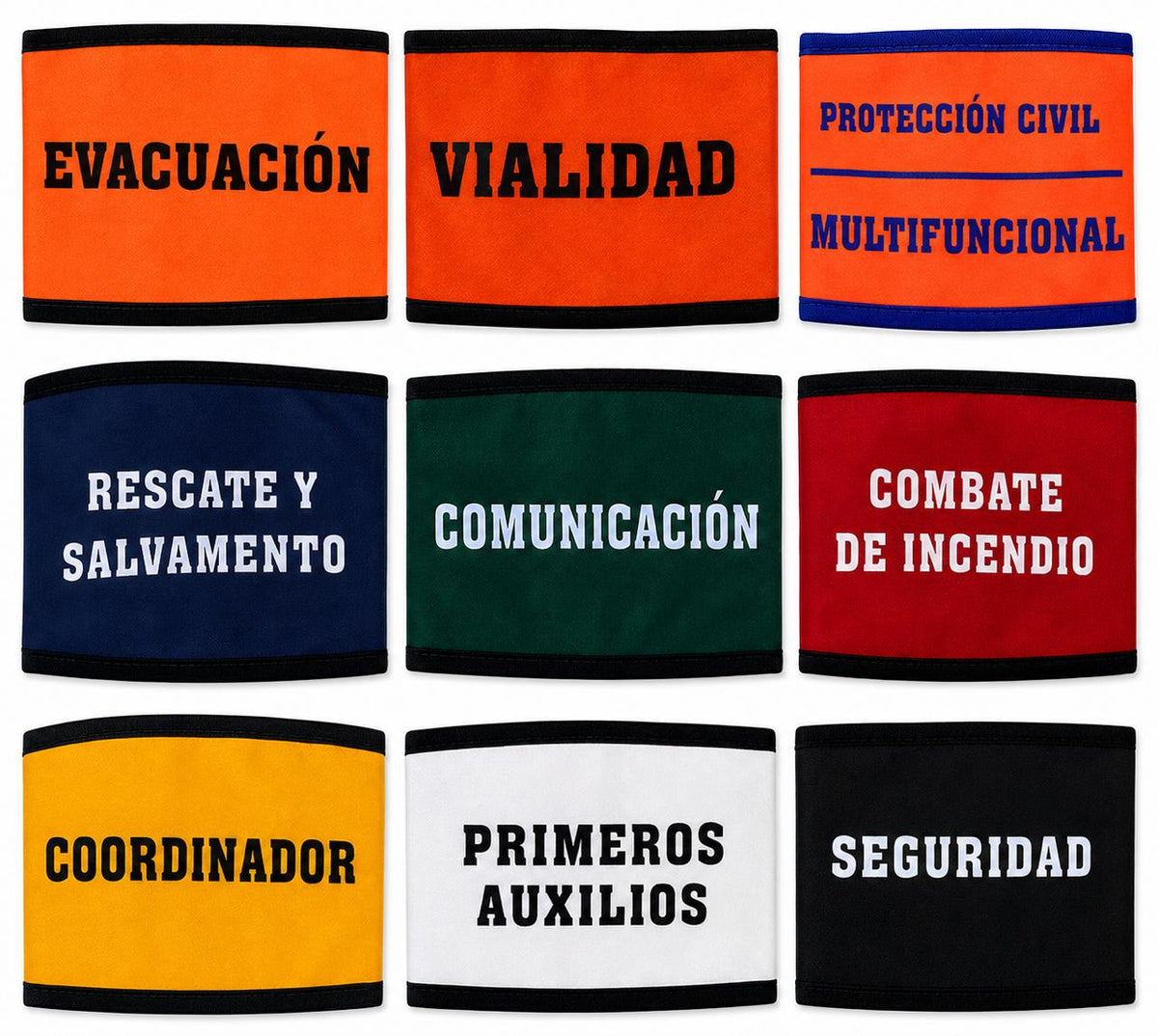 Brazalete tipo brigadista