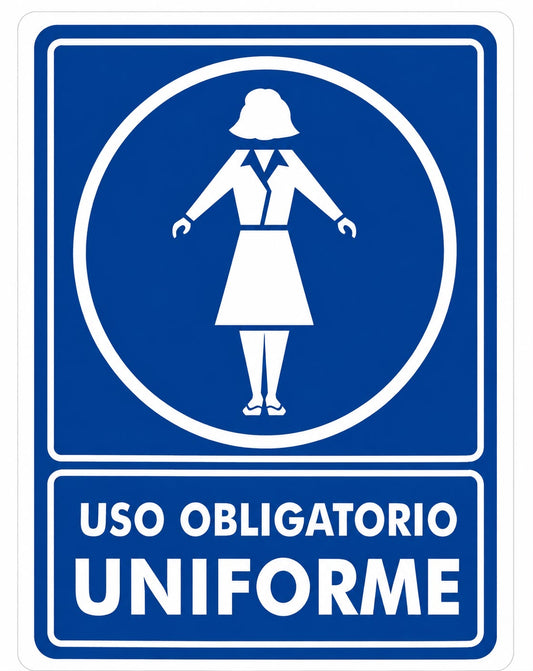 Uso obligatorio de uniforme