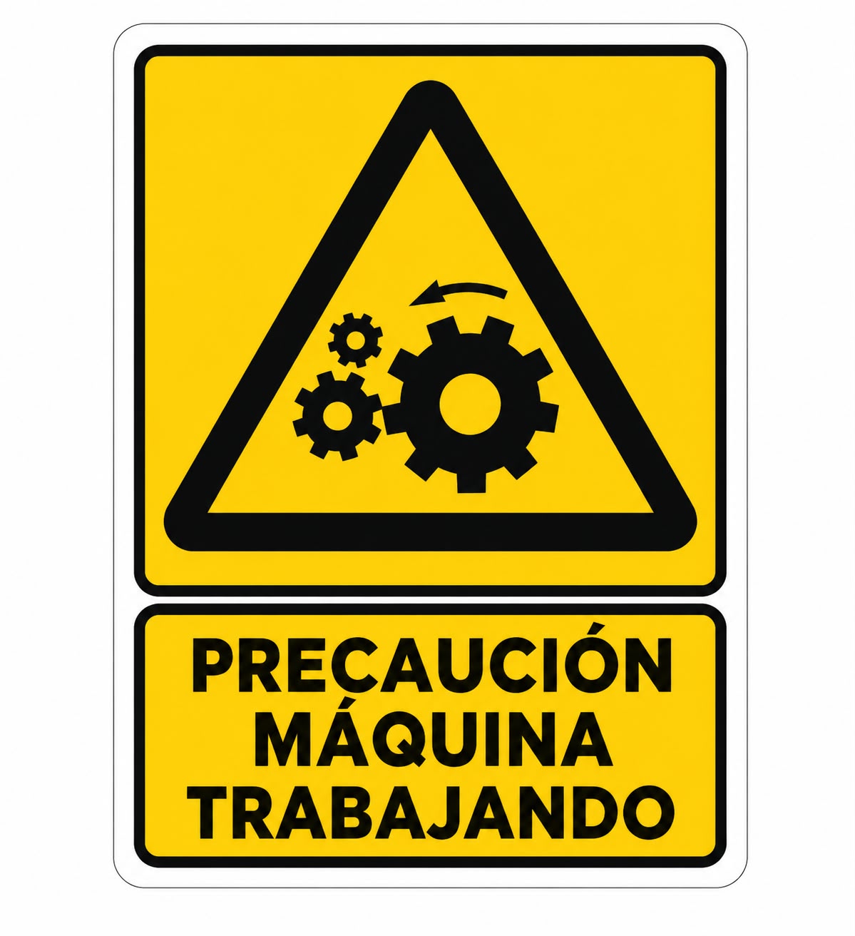 Maquina trabajando